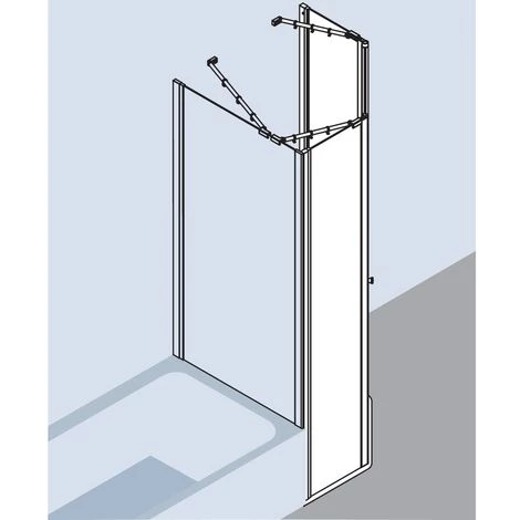 Coupon ???? Kermi Pentagone Ibiza 2000 00R F11 X 1850 BV: -735-885 SIMG Verre Trempé Transparent ???? 5 Coupon ???? Kermi Pentagone Ibiza 2000 00R F11 X 1850 BV: -735-885 SIMG Verre Trempé Transparent ???? – Image 3