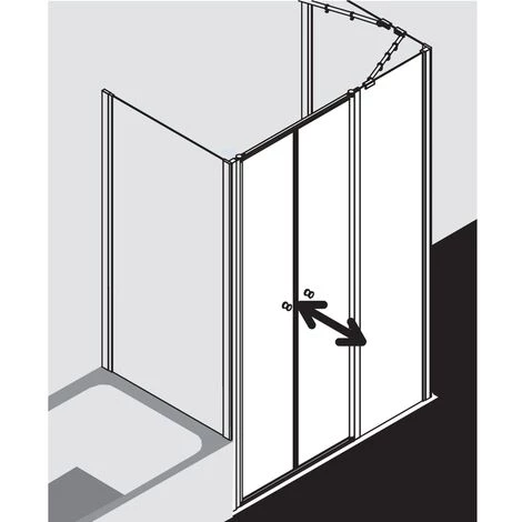 Nouveau 👍 Kermi Porte Battante Ibiza 2000 POL 1800x 2000 BV: 1765-1800 SIMG Verre Trempé Transparent 🤩 7 Nouveau 👍 Kermi Porte Battante Ibiza 2000 POL 1800x 2000 BV: 1765-1800 SIMG Verre Trempé Transparent 🤩 – Image 5