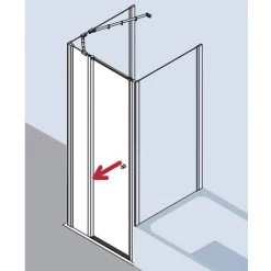 Acheter ???? Kermi Porte Battante Ibiza 2000 STL 0750x 2000 BV: 715-750 SIMG Verre Trempé Transparent Clean ???? -KERMI Soldes Boutique 38330795 4