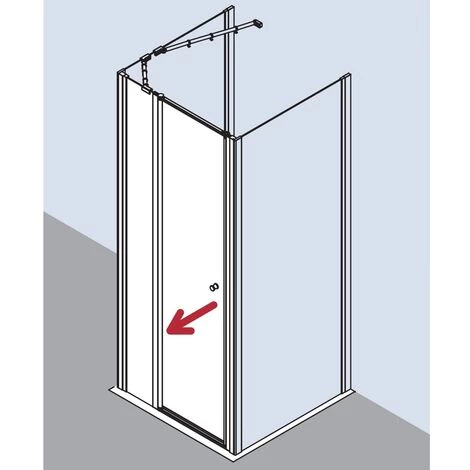 Vente flash 👏 Kermi Porte Battante Ibiza 2000 STR 1200x 1850 BV : 1165-1200 WEI Verre Trempé Transparent Clean 😀 4 Vente flash 👏 Kermi Porte Battante Ibiza 2000 STR 1200x 1850 BV : 1165-1200 WEI Verre Trempé Transparent Clean 😀 – Image 2