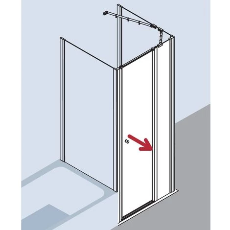 Sortie ✔️ Kermi Porte Battante Ibiza 2000 STR 1000x 1750 BV: 965-1000 WEI Verre Trempé Opaco Clean 😍 7 Sortie ✔️ Kermi Porte Battante Ibiza 2000 STR 1000x 1750 BV: 965-1000 WEI Verre Trempé Opaco Clean 😍 – Image 5