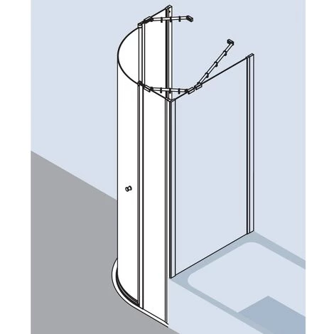 Le moins cher ???? Kermi Quart De Cercle Ibiza 2000 S2R 0800x 1850 BV : 770-785 SIMG Verre Trempé Transparent ???? 4 Le moins cher ???? Kermi Quart De Cercle Ibiza 2000 S2R 0800x 1850 BV : 770-785 SIMG Verre Trempé Transparent ???? – Image 2