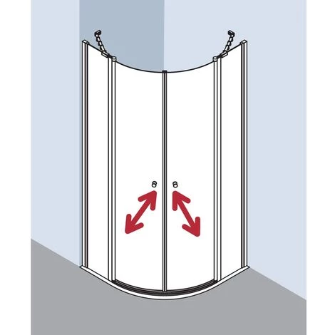 Meilleur prix ???? Kermi Quart De Cercle Ibiza 2000 O10 V22 X 1750 BV : -885-785 SIMG Verre Trempé Transparent ✔️ 5 Meilleur prix ???? Kermi Quart De Cercle Ibiza 2000 O10 V22 X 1750 BV : -885-785 SIMG Verre Trempé Transparent ✔️ – Image 3
