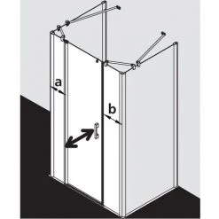 Le moins cher 🎁 Kermi Porte Battante Pega 1AL 1030x 2000 GAK : 990-1015 SIHG Verre Trempé Transparent ✨ 10 Le moins cher 🎁 Kermi Porte Battante Pega 1AL 1030x 2000 GAK : 990-1015 SIHG Verre Trempé Transparent ✨ -KERMI Soldes Boutique 38381644 4