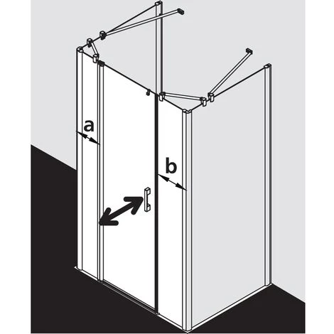 Le moins cher 🎁 Kermi Porte Battante Pega 1AL 1030x 2000 GAK : 990-1015 SIHG Verre Trempé Transparent ✨ 6 Le moins cher 🎁 Kermi Porte Battante Pega 1AL 1030x 2000 GAK : 990-1015 SIHG Verre Trempé Transparent ✨ – Image 4