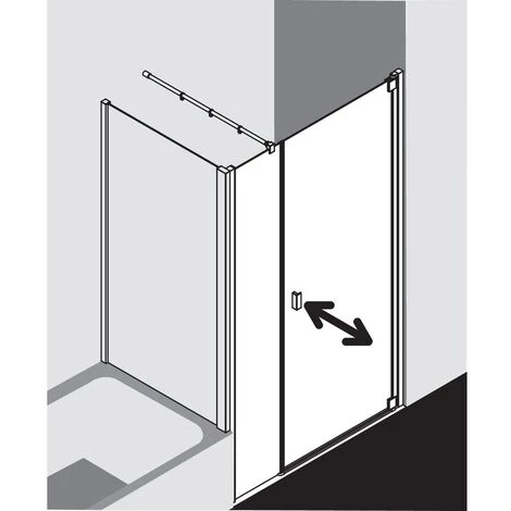 Meilleure vente 🧨 Kermi Porte Battante RAYA 1OL 1200x 1850 BV : 1168-1208 SIMG Verre Trempé Transparent ✨ 5 Meilleure vente 🧨 Kermi Porte Battante RAYA 1OL 1200x 1850 BV : 1168-1208 SIMG Verre Trempé Transparent ✨ – Image 3