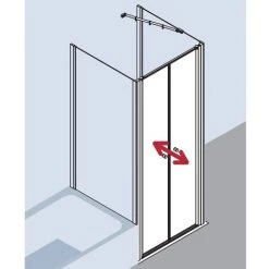 Nouveau ???? Kermi Porte Battante Ibiza 2000 PTD 0700x 2000 BV: 665-700 SIMG Verre Trempé Transparent Clean ???? -KERMI Soldes Boutique 38390512 4