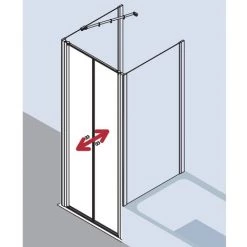 Les meilleures critiques de 🎉 Kermi Porte Battante Ibiza 2000 PTD 0900x 2000 BV: 865-900 WEI Verre Trempé Transparent Clean ✔️ -KERMI Soldes Boutique 38390663 3