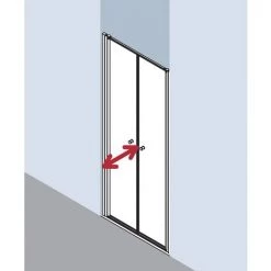 Les meilleures critiques de 🎉 Kermi Porte Battante Ibiza 2000 PTD 0900x 2000 BV: 865-900 WEI Verre Trempé Transparent Clean ✔️ -KERMI Soldes Boutique 38390663 5