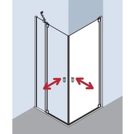 Vente flash 😀 Kermi Demi-pièce D’angle à Droite Raya 1ER 0780x 2000 GAK : 730-760 SIMG Verre Trempé Opaco 🔔 6 Vente flash 😀 Kermi Demi-pièce D’angle à Droite Raya 1ER 0780x 2000 GAK : 730-760 SIMG Verre Trempé Opaco 🔔 – Image 4