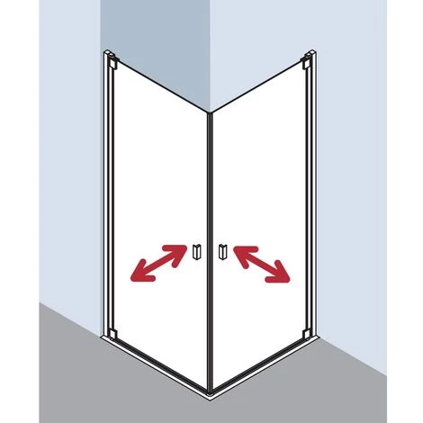 Budget 🧨 Kermi Demi-pièce D’angle à Gauche Raya 1EL 0830x 2000 GAK : 780-810 SIHG Verre Trempé Opaco Clean ⭐ 4 Budget 🧨 Kermi Demi-pièce D’angle à Gauche Raya 1EL 0830x 2000 GAK : 780-810 SIHG Verre Trempé Opaco Clean ⭐ – Image 2