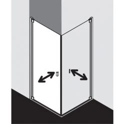 Tout neuf ⌛ Kermi Porte Battante RAYA 1KL 0750x 1850 BV : 720-750 SIHG Verre Trempé Opaco Clean ✨ 10 Tout neuf ⌛ Kermi Porte Battante RAYA 1KL 0750x 1850 BV : 720-750 SIHG Verre Trempé Opaco Clean ✨ -KERMI Soldes Boutique 38418724 4