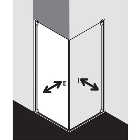 Tout neuf ⌛ Kermi Porte Battante RAYA 1KL 0750x 1850 BV : 720-750 SIHG Verre Trempé Opaco Clean ✨ 6 Tout neuf ⌛ Kermi Porte Battante RAYA 1KL 0750x 1850 BV : 720-750 SIHG Verre Trempé Opaco Clean ✨ – Image 4