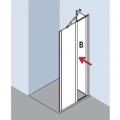 Tout neuf 🎁 Kermi Paroi Latérale Ibiza 2000 TGD 0750x 1850 BV : 720-750 WEI Verre Trempé Transparent Clean 🛒 -KERMI Soldes Boutique 38419813 2