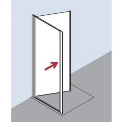 Coupon 🔥 Kermi Paroi Latérale Ibiza 2000 TBD 0900x 1750 BV : 870-900 SIMG Verre Trempé Transparent Clean 🌟 -KERMI Soldes Boutique 38419932 5