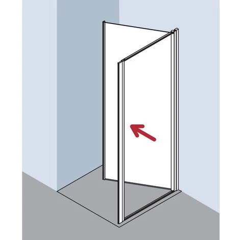 Vente flash 🎁 Kermi Paroi Latérale Ibiza 2000 TBD 0900x 1850 BV : 870-900 SIMG Verre Trempé Opaco Clean 😍 4 Vente flash 🎁 Kermi Paroi Latérale Ibiza 2000 TBD 0900x 1850 BV : 870-900 SIMG Verre Trempé Opaco Clean 😍 – Image 2