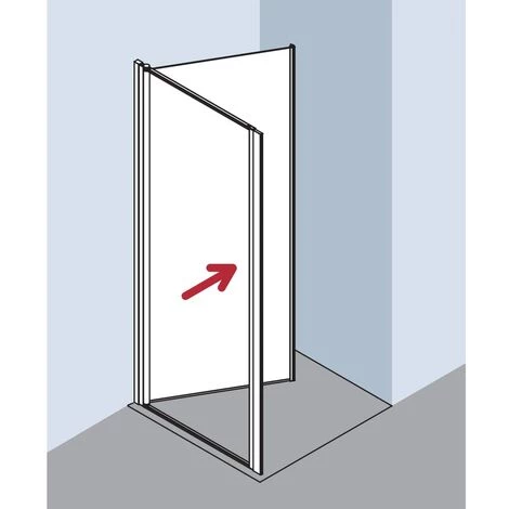 Vente flash 🎁 Kermi Paroi Latérale Ibiza 2000 TBD 0900x 1850 BV : 870-900 SIMG Verre Trempé Opaco Clean 😍 5 Vente flash 🎁 Kermi Paroi Latérale Ibiza 2000 TBD 0900x 1850 BV : 870-900 SIMG Verre Trempé Opaco Clean 😍 – Image 3