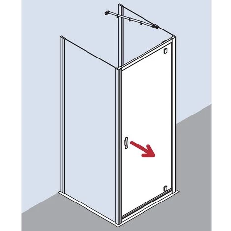 Acheter ???? Kermi Porte Battante Ibiza 2000 KOD 0900x 1850 BV : 870-896 SIMG Verre Trempé Transparent ???? 5 Acheter ???? Kermi Porte Battante Ibiza 2000 KOD 0900x 1850 BV : 870-896 SIMG Verre Trempé Transparent ???? – Image 3