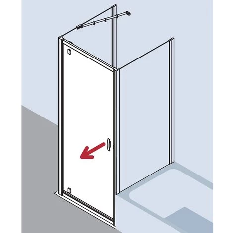 Acheter ???? Kermi Porte Battante Ibiza 2000 KOD 0900x 1850 BV : 870-896 SIMG Verre Trempé Transparent ???? 6 Acheter ???? Kermi Porte Battante Ibiza 2000 KOD 0900x 1850 BV : 870-896 SIMG Verre Trempé Transparent ???? – Image 4