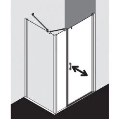 Promo ???? Kermi LIGA Porte Battante 1OL 900 X 1850mm Argent Satiné Verre Trempé Transparent Clean ???? 11 Promo ???? Kermi LIGA Porte Battante 1OL 900 X 1850mm Argent Satiné Verre Trempé Transparent Clean ???? -KERMI Soldes Boutique 38420505 5