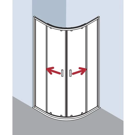 Meilleure affaire ???? Kermi Quart De Cercle Ibiza 2000 T20 V22 X 1850 BV : -885-785 SIMG Verre Trempé Transparent ⌛ 5 Meilleure affaire ???? Kermi Quart De Cercle Ibiza 2000 T20 V22 X 1850 BV : -885-785 SIMG Verre Trempé Transparent ⌛ – Image 3