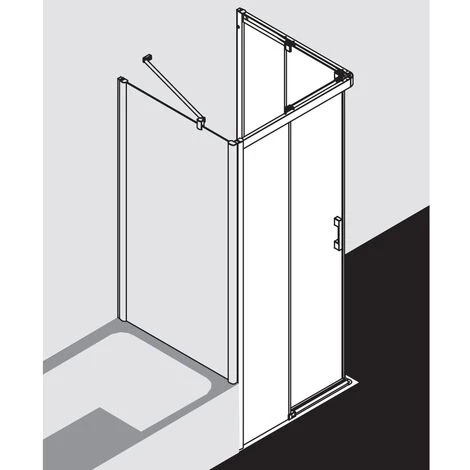 Acheter 🛒 Kermi Demi-pièce D’angle à Gauche PEGA C2L 1200x 1850 BV : 1170-1190 SIHG Verre Trempé Transparent Clean ✨ 4 Acheter 🛒 Kermi Demi-pièce D’angle à Gauche PEGA C2L 1200x 1850 BV : 1170-1190 SIHG Verre Trempé Transparent Clean ✨ – Image 2