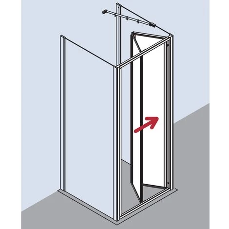 Meilleur prix ⭐ Kermi Porte Battante Ibiza 2000 FTD 0750x 2000 BV : 710-750 WEI Verre Trempé Transparent Clean 🤩 5 Meilleur prix ⭐ Kermi Porte Battante Ibiza 2000 FTD 0750x 2000 BV : 710-750 WEI Verre Trempé Transparent Clean 🤩 – Image 3