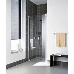 Tout neuf 🔔 Kermi Porte Battante RAYA PTD 1230x 1850 GAK : 1180-1230 SIHG Verre Trempé Opaco 😍