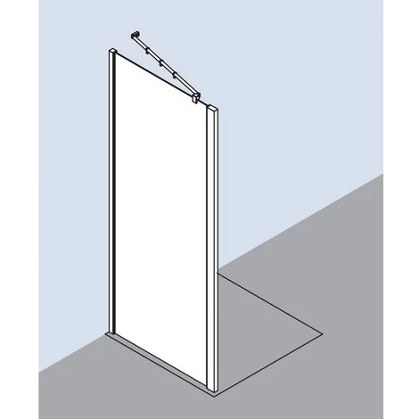 Vente flash 😀 Kermi Paroi Latérale Raya TWD 1230x 1850 GAK : 1190-1210 SIHG Verre Trempé Opaco 🔔 7 Vente flash 😀 Kermi Paroi Latérale Raya TWD 1230x 1850 GAK : 1190-1210 SIHG Verre Trempé Opaco 🔔 – Image 5