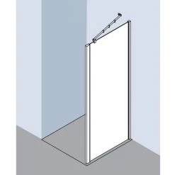 Budget ✔️ Kermi Paroi Latérale Raya TWD 0900x 2000 BV : 875-895 SIHG Verre Trempé Opaco Clean 🔔 -KERMI Soldes Boutique 38442498 2