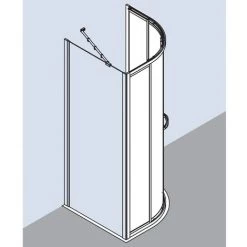 Promo ???? Kermi Quart De Cercle Ibiza 2000 R48 V22 X 1850 BV : -885-785 SIMG Verre Trempé Transparent ???? 11 Promo ???? Kermi Quart De Cercle Ibiza 2000 R48 V22 X 1850 BV : -885-785 SIMG Verre Trempé Transparent ???? -KERMI Soldes Boutique 38443341 5