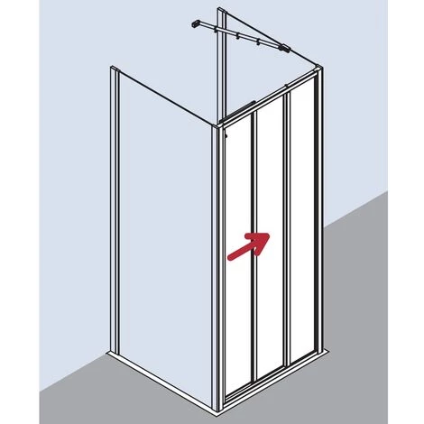 Acheter ⌛ Kermi Porte Coulissante Ibiza 2000 ST3 1000x 1750 BV: 970-1000 WEI Verre Trempé Opaco Clean 👍 5 Acheter ⌛ Kermi Porte Coulissante Ibiza 2000 ST3 1000x 1750 BV: 970-1000 WEI Verre Trempé Opaco Clean 👍 – Image 3