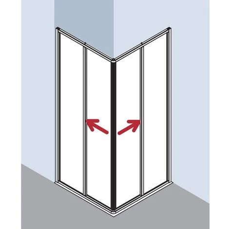 Meilleure affaire 😍 Kermi Demi-pièce D’angle Ibiza 2000 ED2 0700x 1850 BV : 670-692 WEI Verre Trempé Transparent Clean ⌛ 5 Meilleure affaire 😍 Kermi Demi-pièce D’angle Ibiza 2000 ED2 0700x 1850 BV : 670-692 WEI Verre Trempé Transparent Clean ⌛ – Image 3