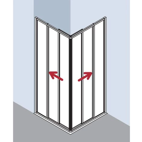 Meilleure vente 🧨 Kermi Demi-pièce D’angle Ibiza 2000 ED3 0800x 1850 BV : 770-792 WEI Verre Trempé Transparent 😀 5 Meilleure vente 🧨 Kermi Demi-pièce D’angle Ibiza 2000 ED3 0800x 1850 BV : 770-792 WEI Verre Trempé Transparent 😀 – Image 3