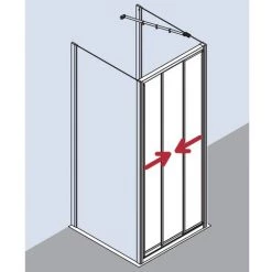 Acheter ???? Kermi Porte Coulissante Ibiza 2000 STD 0750x 1750 BV: 715-743 SIMG Verre Trempé Transparent Clean ???? 9 Acheter ???? Kermi Porte Coulissante Ibiza 2000 STD 0750x 1750 BV: 715-743 SIMG Verre Trempé Transparent Clean ???? -KERMI Soldes Boutique 38446280 3