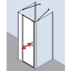 Acheter ???? Kermi LIGA Porte Battante 1GR 1050 X 2000mm Argent Ultra Brillant Verre Trempé Transparent Clean ???? 10 Acheter ???? Kermi LIGA Porte Battante 1GR 1050 X 2000mm Argent Ultra Brillant Verre Trempé Transparent Clean ???? -KERMI Soldes Boutique 38446620 4