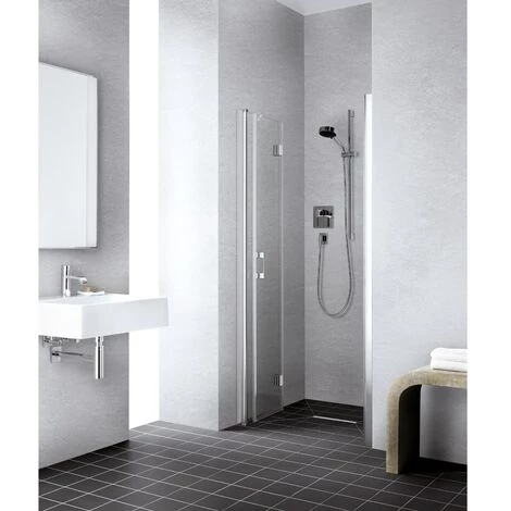 Offres ???? Kermi LIGA Porte Battante Pliante 2SL 750 X 1850mm Argent Satiné Verre Trempé Transparent Clean ???? 6 Offres ???? Kermi LIGA Porte Battante Pliante 2SL 750 X 1850mm Argent Satiné Verre Trempé Transparent Clean ???? – Image 4