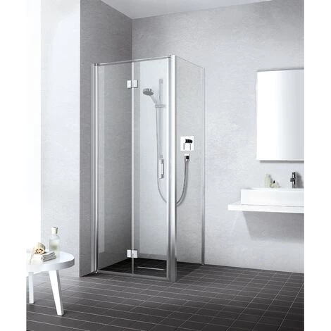 Budget 🎁 Kermi LIGA Porte Battante Pliante 2SL 930 X 2000mm Argent Ultra Brillant Verre Trempé Transparent 🧨 7 Budget 🎁 Kermi LIGA Porte Battante Pliante 2SL 930 X 2000mm Argent Ultra Brillant Verre Trempé Transparent 🧨 – Image 5