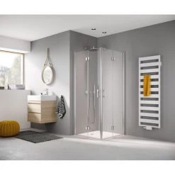 Coupon ❤️ Kermi LIGA Demi-pièce D’angle à Droite 2CR 1030 X 2000mm Argent Satiné Verre Trempé Transparent Clean ???? 10 Coupon ❤️ Kermi LIGA Demi-pièce D’angle à Droite 2CR 1030 X 2000mm Argent Satiné Verre Trempé Transparent Clean ???? -KERMI Soldes Boutique 38453222 4