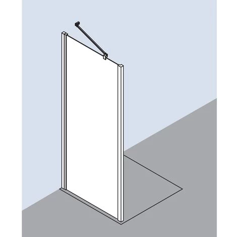 Vente flash 🔥 Kermi LIGA Paroi Latérale TWD 1230 X 1850mm Argent Mat Verre Trempé Transparent 🔔 7 Vente flash 🔥 Kermi LIGA Paroi Latérale TWD 1230 X 1850mm Argent Mat Verre Trempé Transparent 🔔 – Image 5