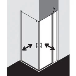 De gros 😀 Kermi LIGA Demi-pièce D'angle à Gauche EPL 1130 X 1850mm Argent Satiné Verre Trempé Transparent Clean 🥰 8 De gros 😀 Kermi LIGA Demi-pièce D'angle à Gauche EPL 1130 X 1850mm Argent Satiné Verre Trempé Transparent Clean 🥰 -KERMI Soldes Boutique 38460942 2
