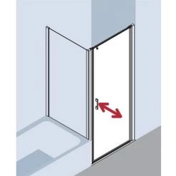 Bon marché 🧨 Kermi LIGA Porte Battante 1WR 850 X 2000mm Argent Ultra Brillant Verre Trempé Transparent Clean 🛒 9 Bon marché 🧨 Kermi LIGA Porte Battante 1WR 850 X 2000mm Argent Ultra Brillant Verre Trempé Transparent Clean 🛒 -KERMI Soldes Boutique 38463378 3