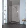 Remise ???? Kermi LIGA Porte Coulissante G2R 1100 X 1850mm Argent Ultra Brillant Verre Trempé Transparent ???? -KERMI Soldes Boutique 38466388 1