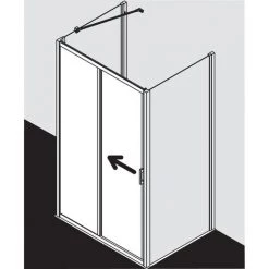 Meilleur prix ???? Kermi LIGA Porte Coulissante G2L 1150 X 2000mm Argent Ultra Brillant Verre Trempé Transparent ???? 10 Meilleur prix ???? Kermi LIGA Porte Coulissante G2L 1150 X 2000mm Argent Ultra Brillant Verre Trempé Transparent ???? -KERMI Soldes Boutique 38467557 4