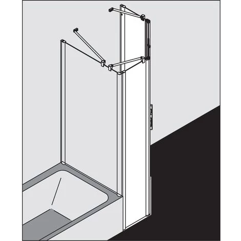 Meilleure vente 🔥 Kermi Pentagone Pega F43 0900x 1850 BV : 865-890 SIHG Verre Trempé Transparent 🤩 4 Meilleure vente 🔥 Kermi Pentagone Pega F43 0900x 1850 BV : 865-890 SIHG Verre Trempé Transparent 🤩 – Image 2