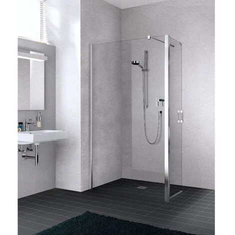 Bon marché ⌛ Kermi LIGA WALK-IN T1R 830 X 2000mm Argent Ultra Brillant Verre Trempé Transparent 💯 3 Bon marché ⌛ Kermi LIGA WALK-IN T1R 830 X 2000mm Argent Ultra Brillant Verre Trempé Transparent 💯