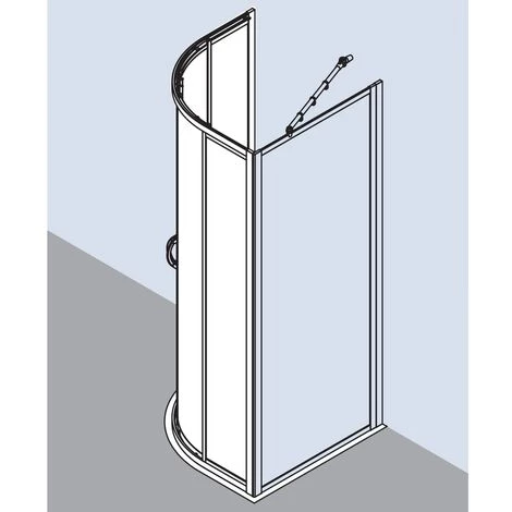 De gros ???? Kermi Quart De Cercle Nova 2000 R48 0900x 1850 BV : 870-885 WEI Kerolan Fontana ???? 6 De gros ???? Kermi Quart De Cercle Nova 2000 R48 0900x 1850 BV : 870-885 WEI Kerolan Fontana ???? – Image 4