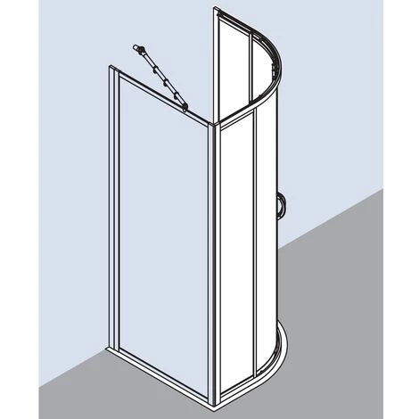 De gros ???? Kermi Quart De Cercle Nova 2000 R48 0900x 1850 BV : 870-885 WEI Kerolan Fontana ???? 7 De gros ???? Kermi Quart De Cercle Nova 2000 R48 0900x 1850 BV : 870-885 WEI Kerolan Fontana ???? – Image 5