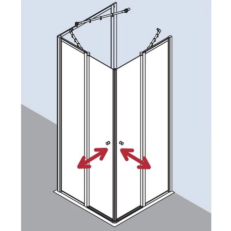 Nouveau 🔔 Kermi Demi-pièce D’angle à Droite Nova 2000 ESR 0900x 1750 BV : 870-890 WEI Kerolan Fontana 🤩 6 Nouveau 🔔 Kermi Demi-pièce D’angle à Droite Nova 2000 ESR 0900x 1750 BV : 870-890 WEI Kerolan Fontana 🤩 – Image 4