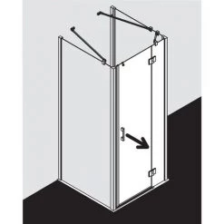 Offres ???? Kermi LIGA Porte Battante STL 1200 X 2000mm Argent Ultra Brillant Verre Trempé Transparent Clean ???? 10 Offres ???? Kermi LIGA Porte Battante STL 1200 X 2000mm Argent Ultra Brillant Verre Trempé Transparent Clean ???? -KERMI Soldes Boutique 38503945 4